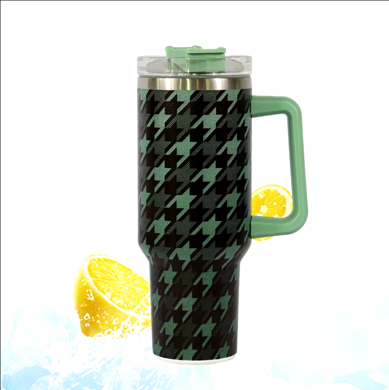 Houndstooth Check Tumbler