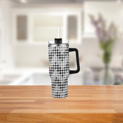 Houndstooth Check Tumbler