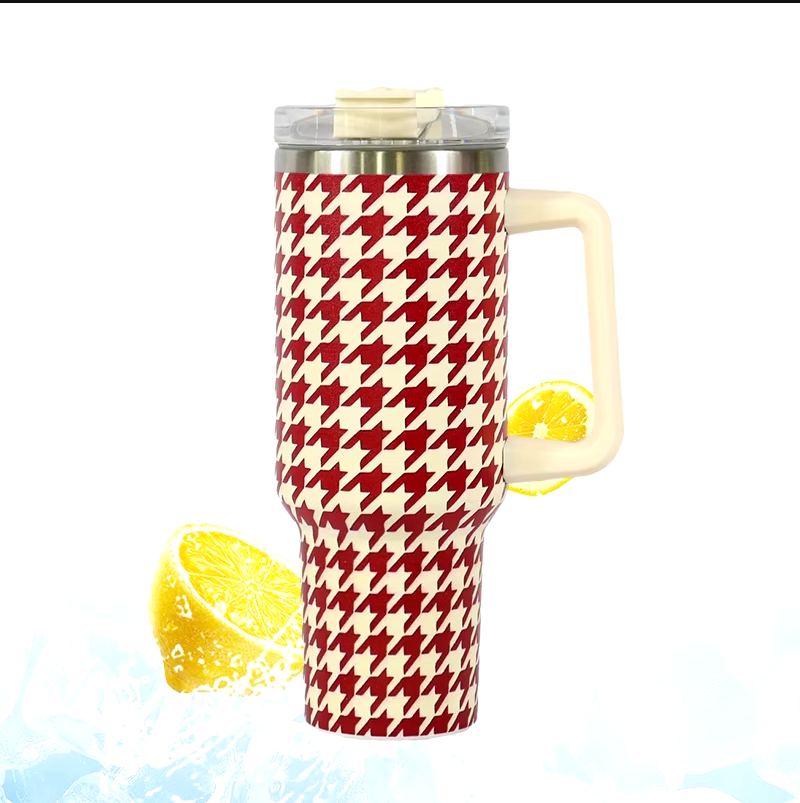 Houndstooth Check Tumbler