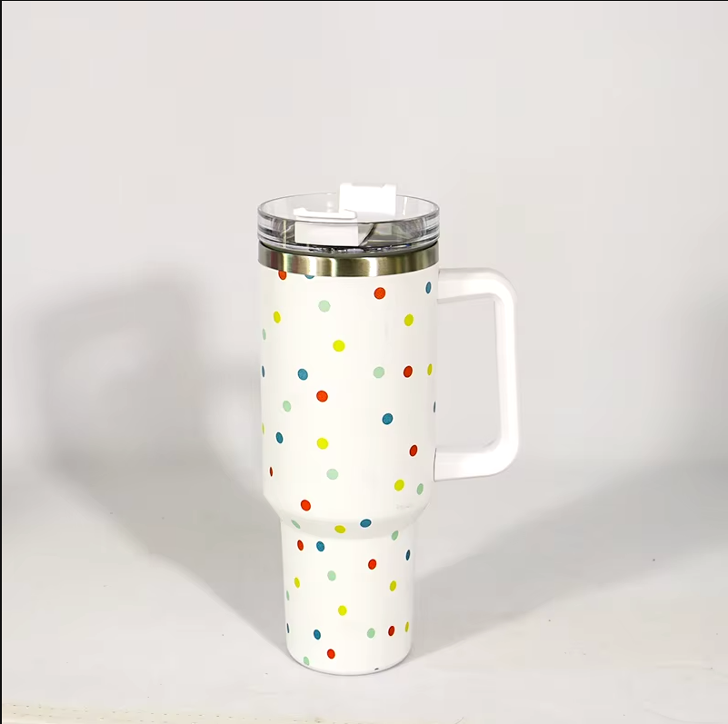 Polka Dot Tumbler